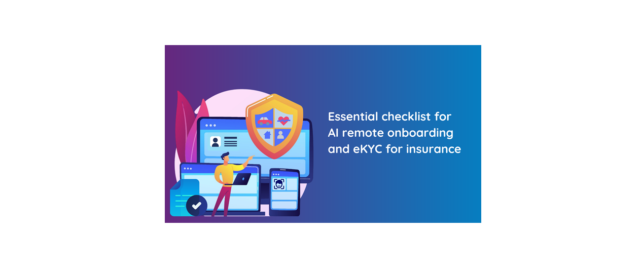 AI based onboarding and eKYC for insurance
